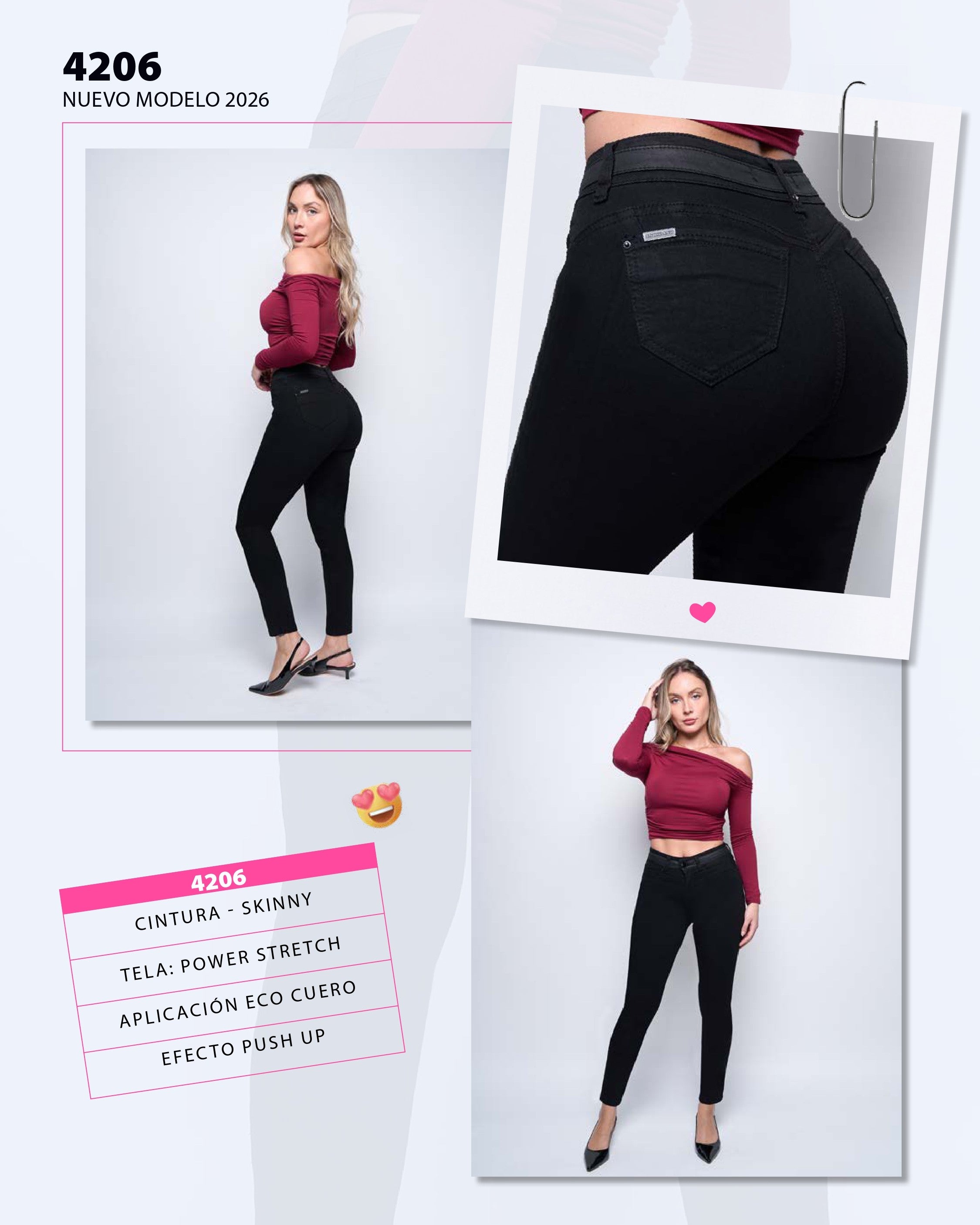 JEANS SKINNY Becky 4206 OTOÑO
