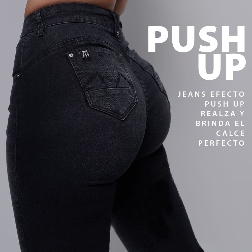 JEANS FLARE Madison 4225 efecto faja OTOÑO