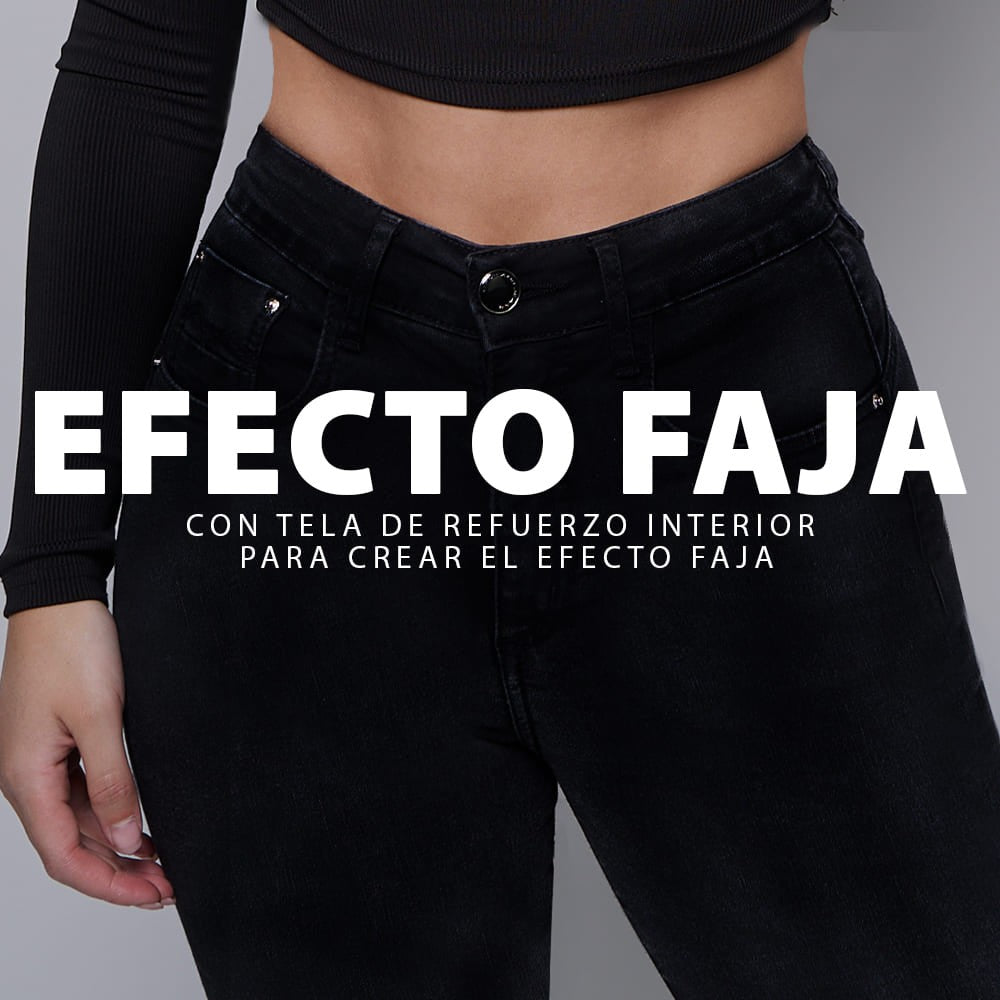 JEANS FLARE Madison 4225 efecto faja OTOÑO