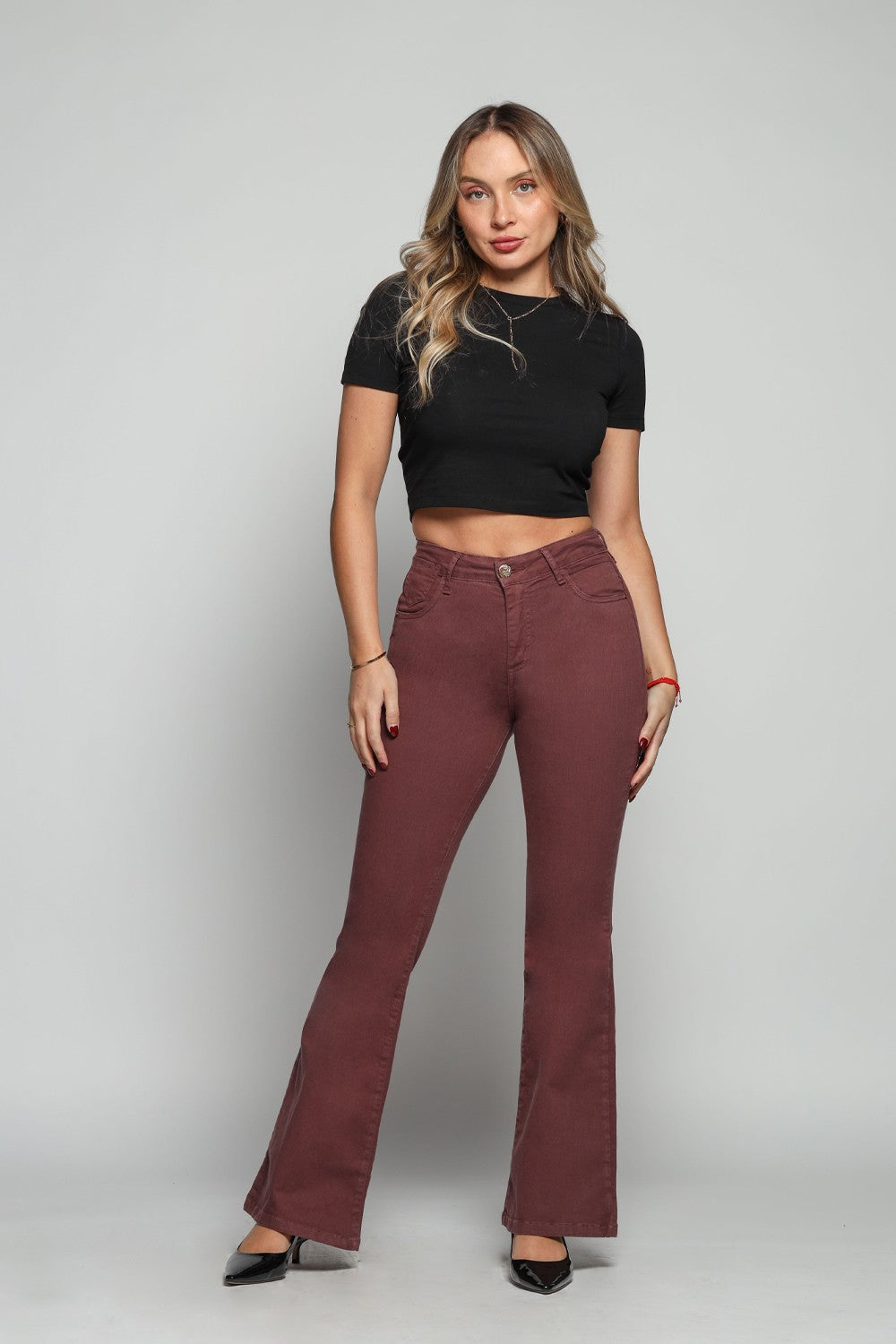 JEANS FLARE BURDEO 4361-48