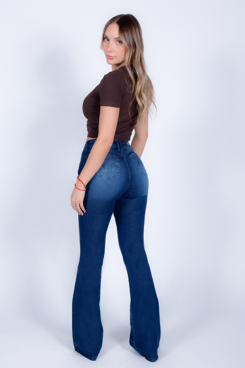 JEANS FLARE 4313 EFECTO FAJA