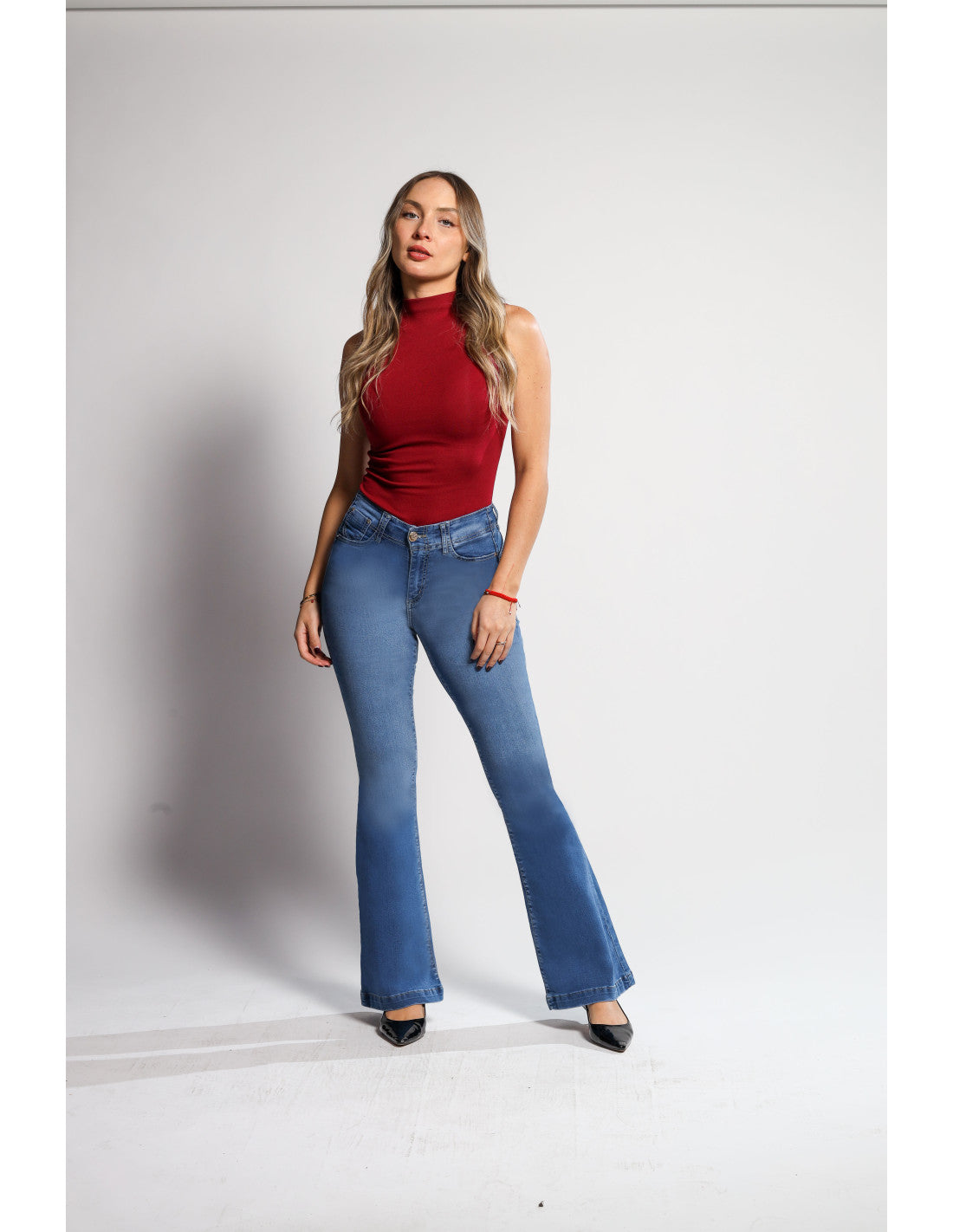 JEANS FLARE MEDIO 4448